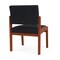 Lesro Lenox Armless Guest Chair, 22.5 in W 26 in L 31.5 in H LW1102 - alternate 2